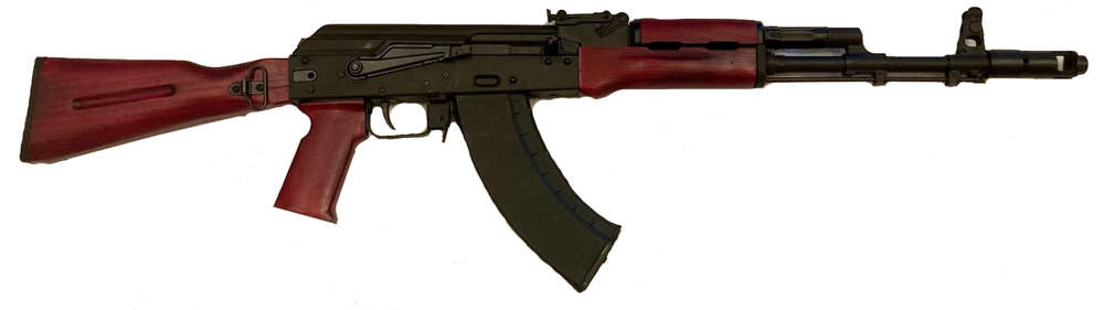 Rifles Long Guns Kalashnikov USA ZPAP M85 7.62x39mm KUSA KR103 7.62X39 16.5 BLK RED WOOD 30RD • Model: ZPAP M85